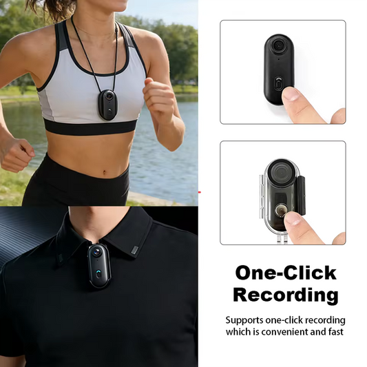 GoRide 4K™ - Magnetic Wearable Action Camera