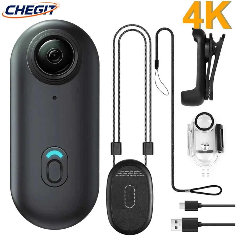 GoRide 4K™ - Magnetic Wearable Action Camera