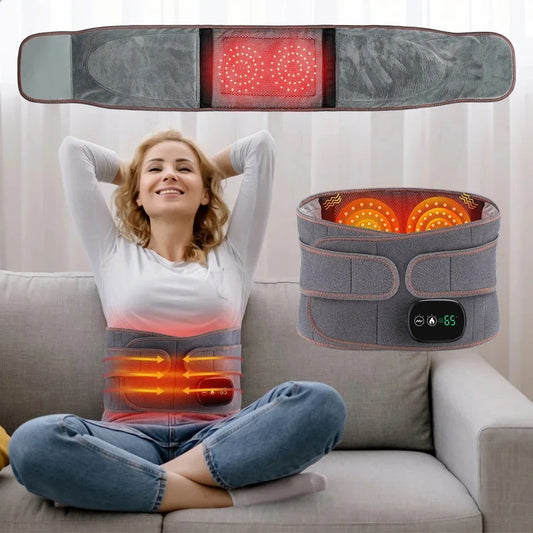 HEATCORE™ - Cordless Heated Vibration Belt for Lower Back Pain Relief & Lumbar Support