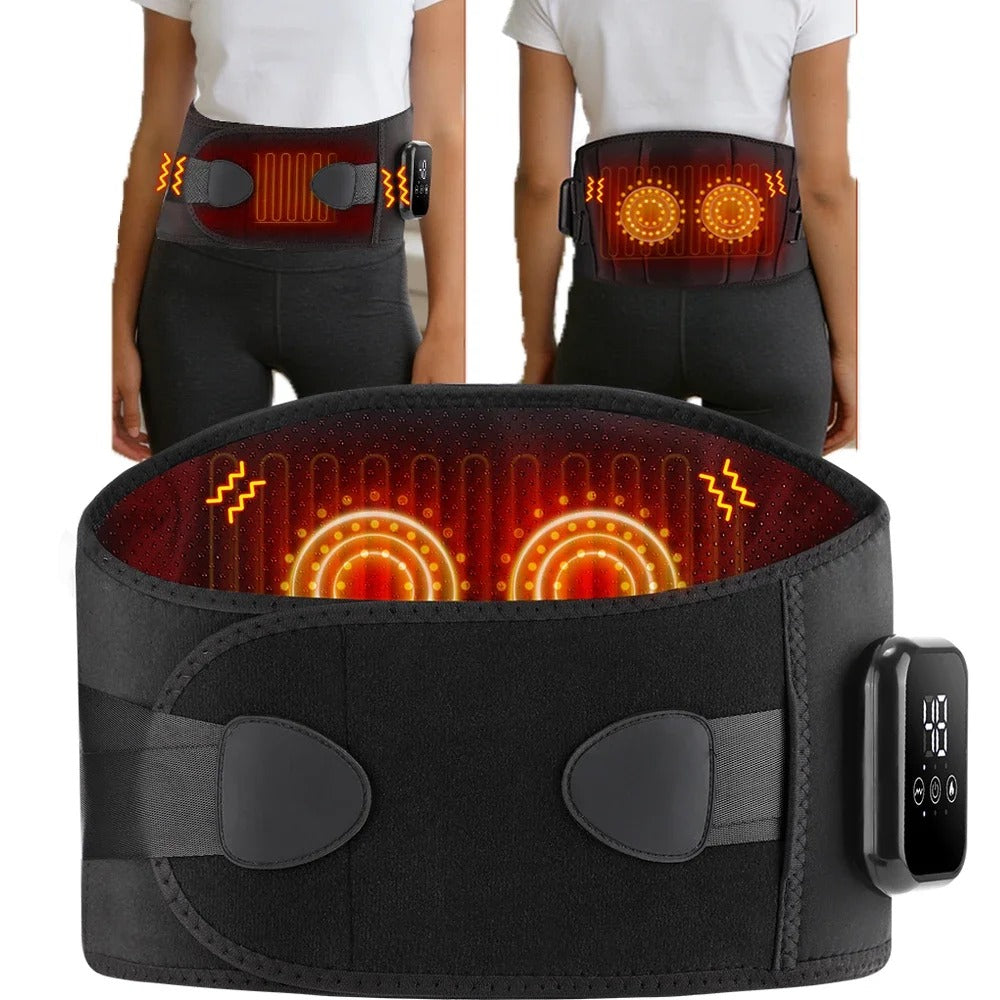 HEATCORE™ - Cordless Heated Vibration Belt for Lower Back Pain Relief & Lumbar Support