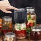 VACUPRESS™ -Cordless Electric Vacuum Sealer for Mason Jars & Fresh Food Storage