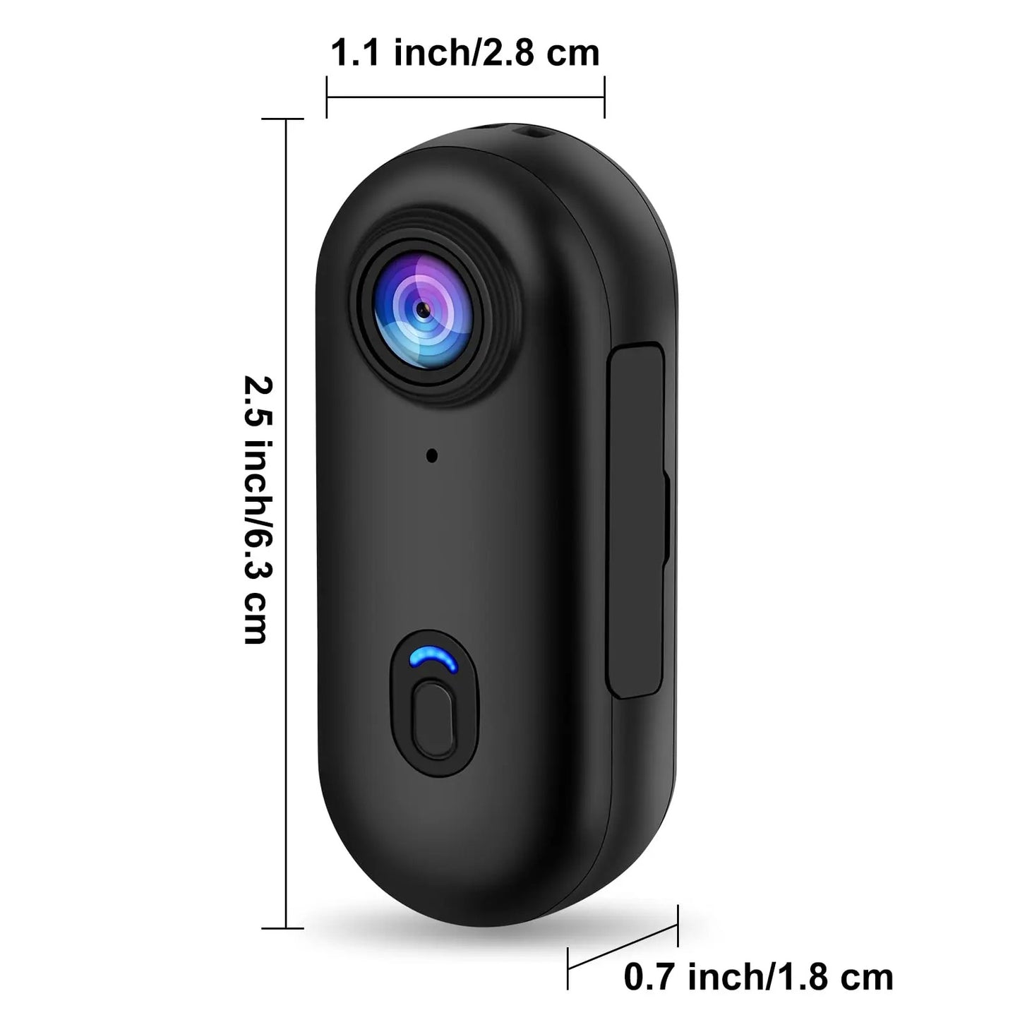 GoRide 4K™ - Magnetic Wearable Action Camera