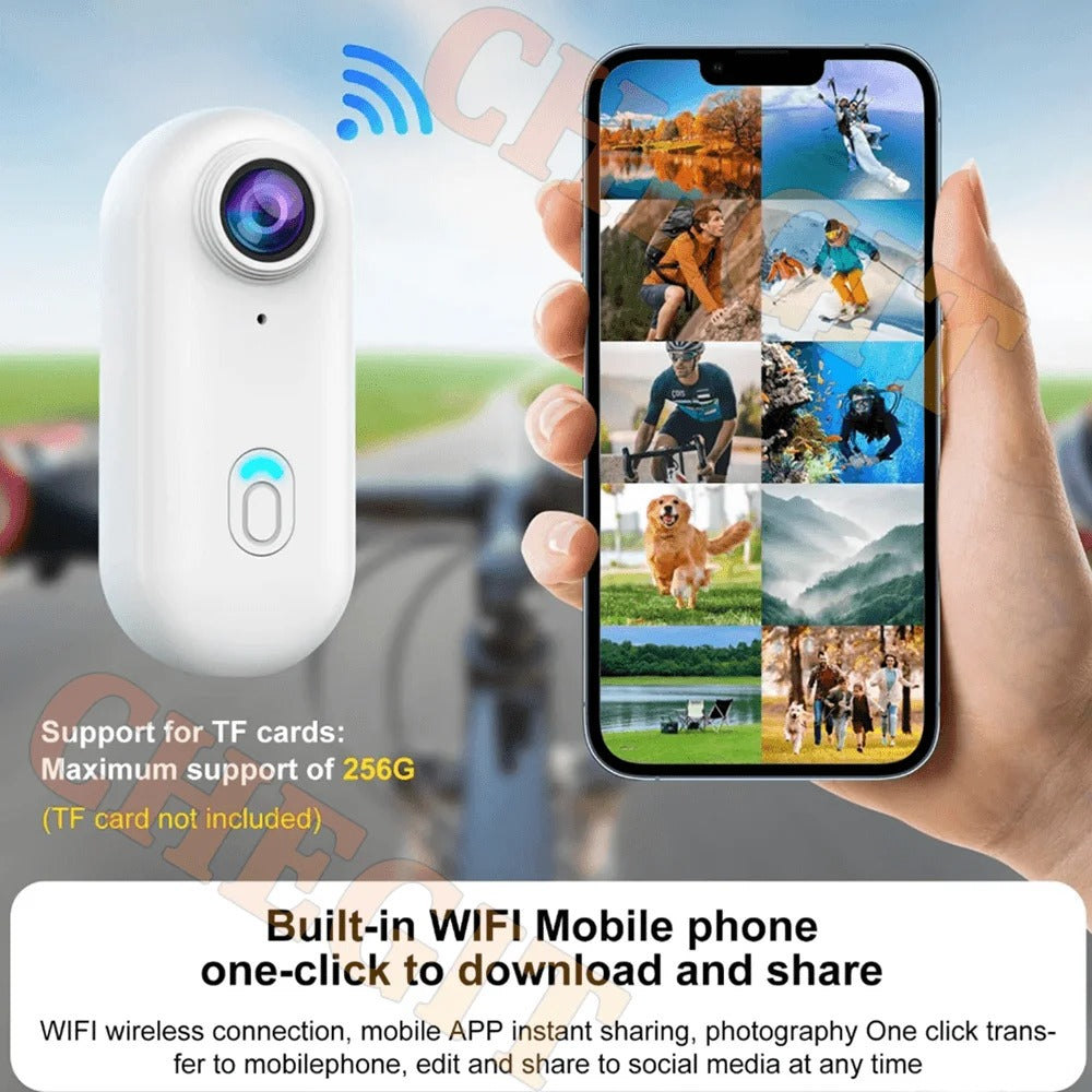 GoRide 4K™ - Magnetic Wearable Action Camera