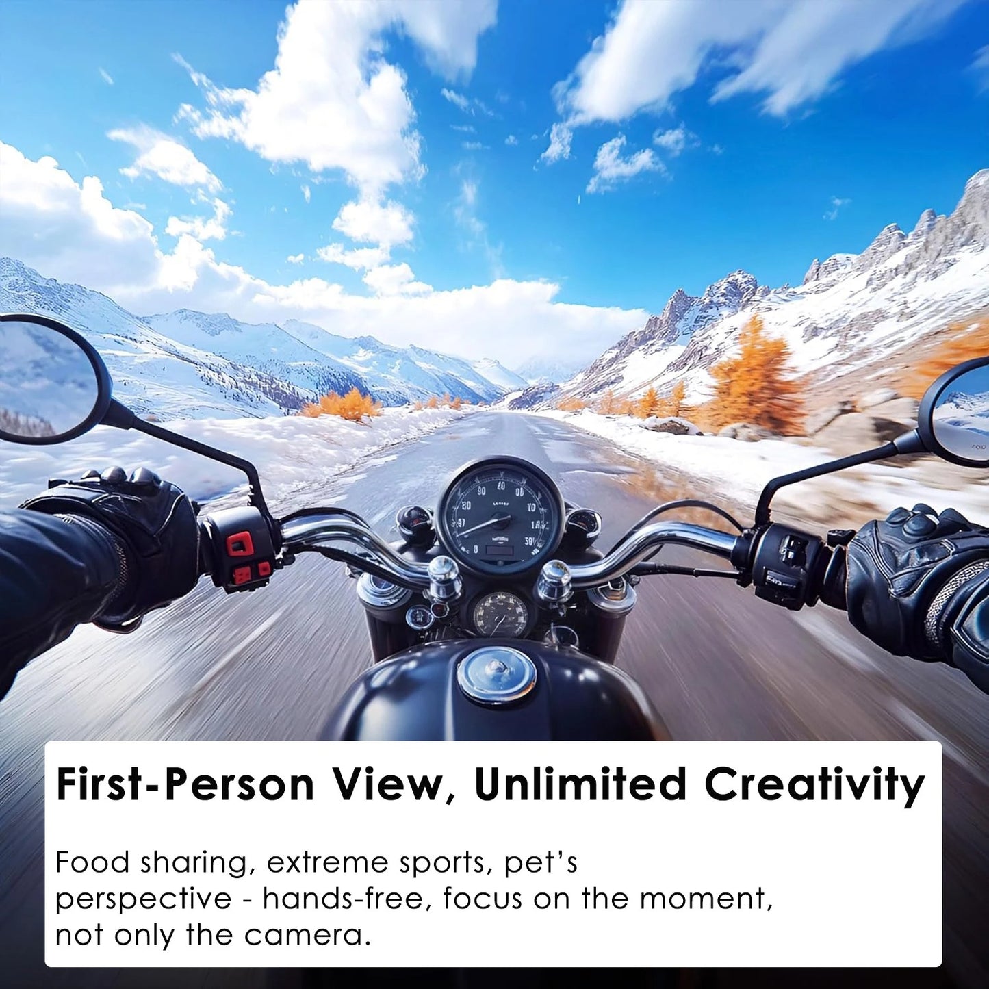 GoRide 4K™ - Magnetic Wearable Action Camera