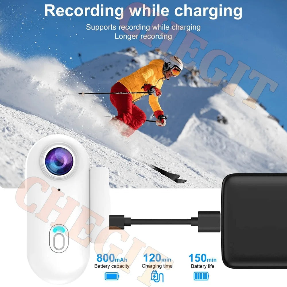 GoRide 4K™ - Magnetic Wearable Action Camera