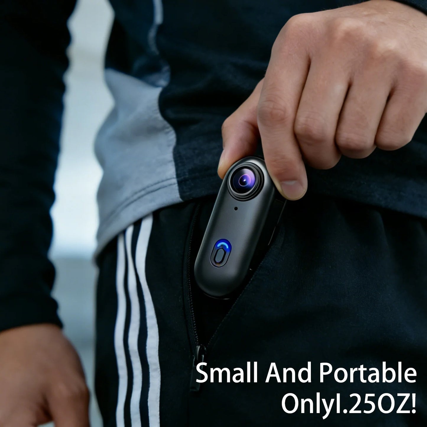 GoRide 4K™ - Magnetic Wearable Action Camera