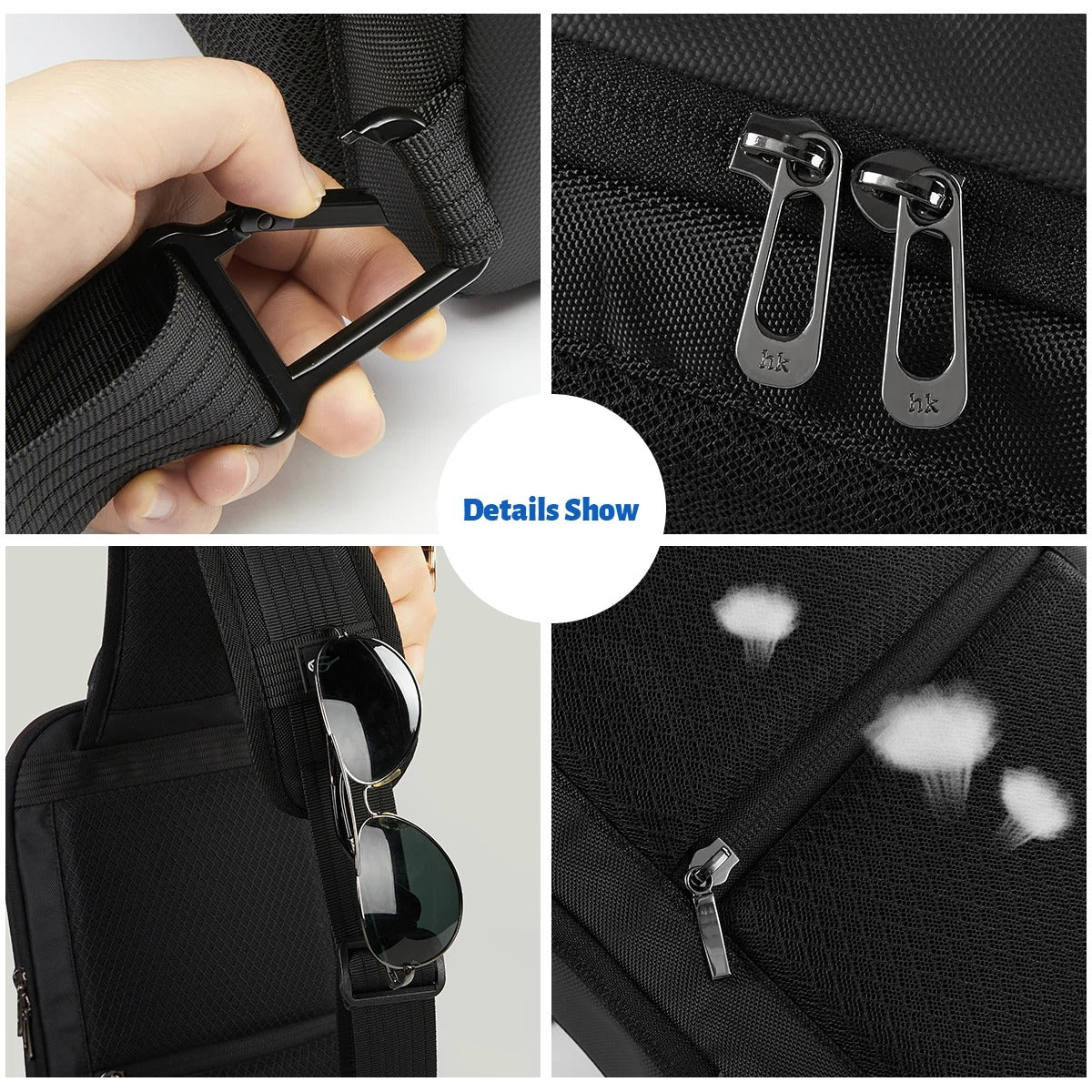 VAULTPACK™- Anti-Theft Crossbody Sling with USB Charging