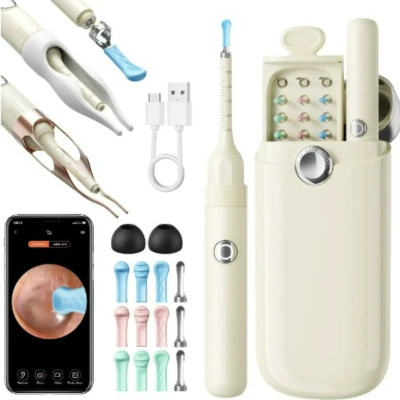 EARSCOPE™- Waterproof Visual Ear Wax Removal Kit with Camera