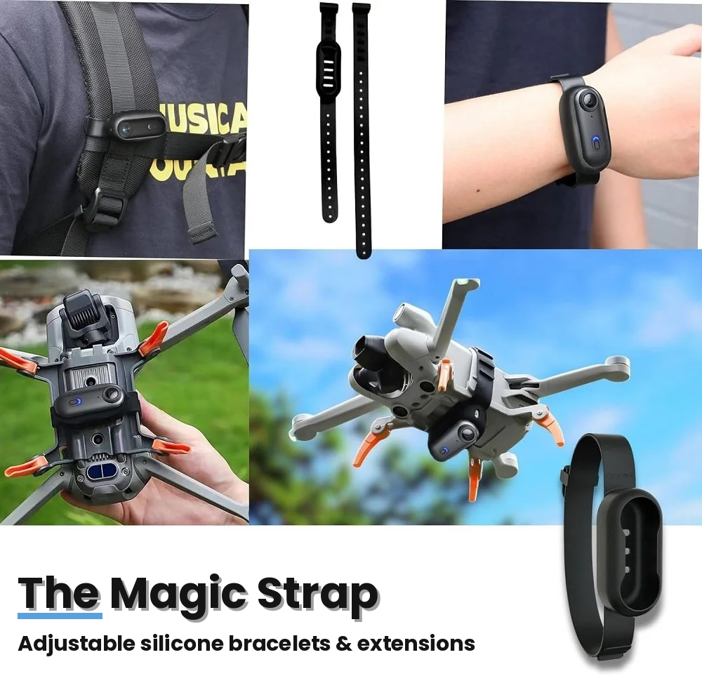 GoRide 4K™ - Magnetic Wearable Action Camera