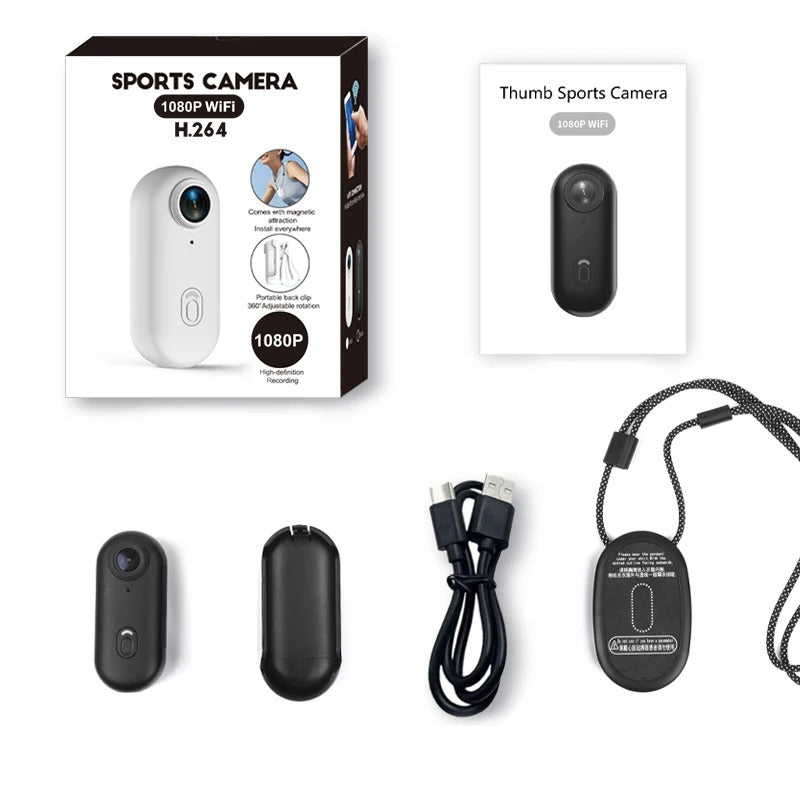 GoRide 4K™ - Magnetic Wearable Action Camera